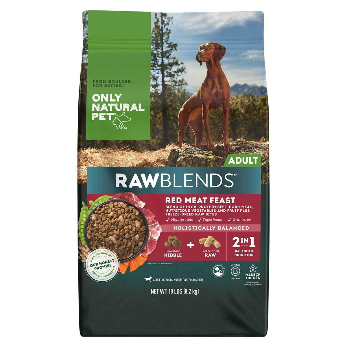 Adult Dry Dog Food Red Meat High-Protein Y2516