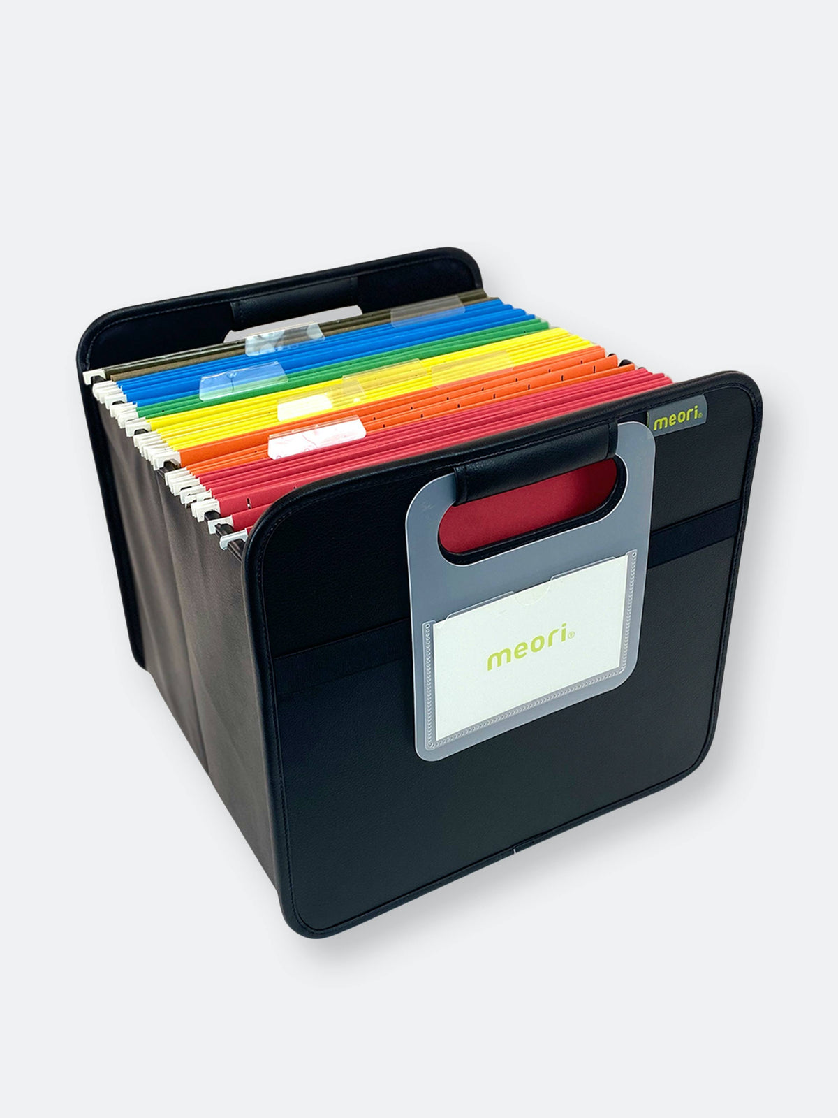 Foldable Hanging File Box Black O53144