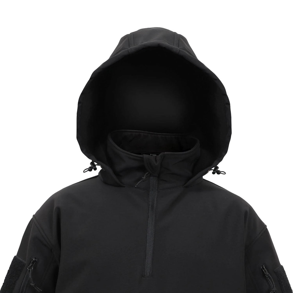 Black Soft Shell Anorak N300296