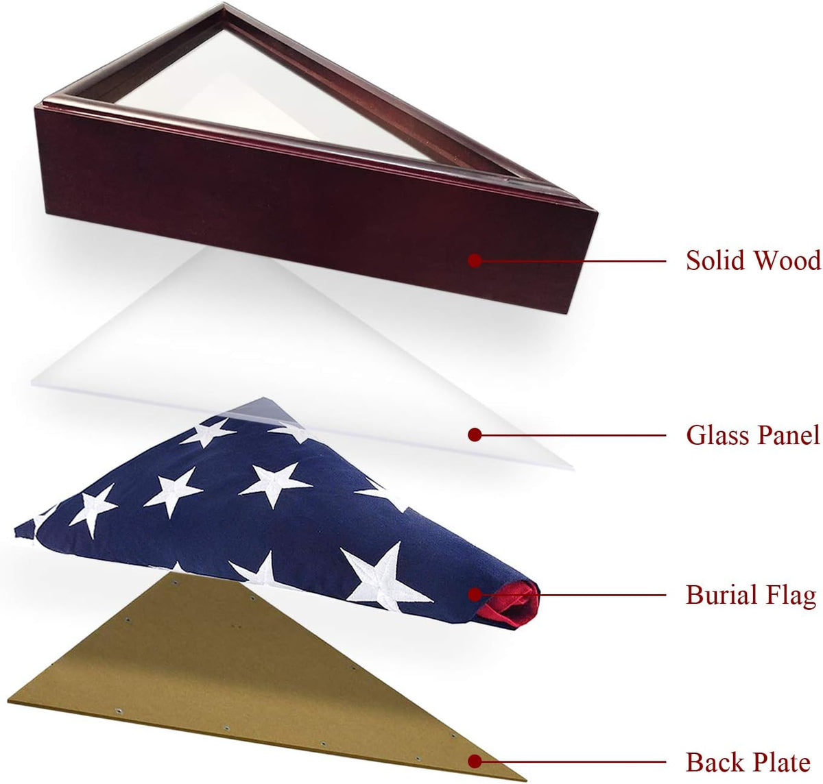 Large Flag Display Case X233777