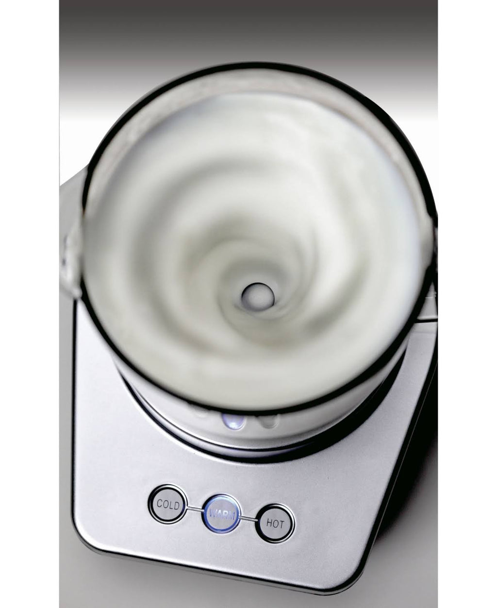Silver/Black 12 oz Milk Frother W65243