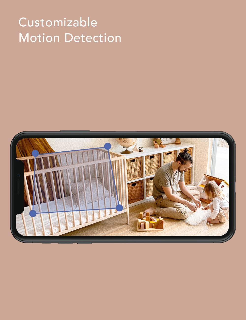 Baby Monitor 1080P Night Vision Camera and Audio Q992