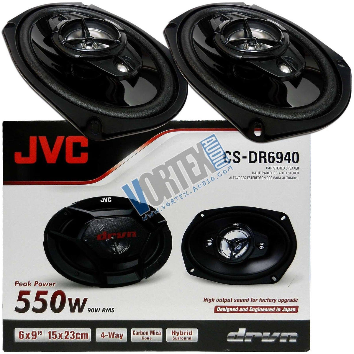 6x9 4-Way Car Speakers R101