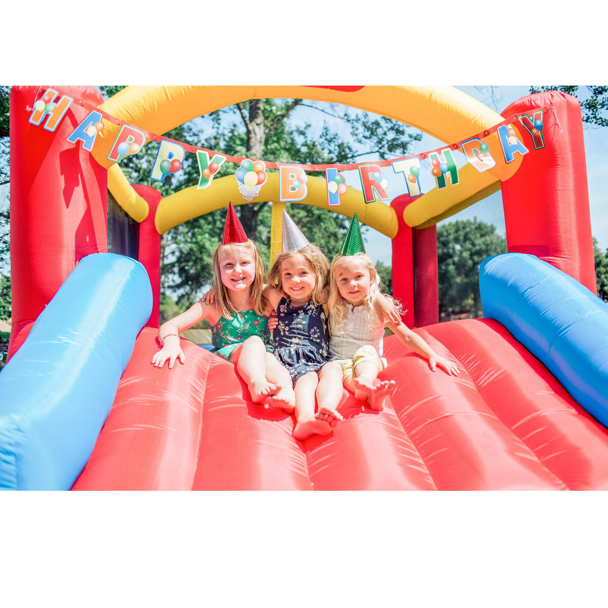 Inflatable Bounce House with Slide and Blower K296200