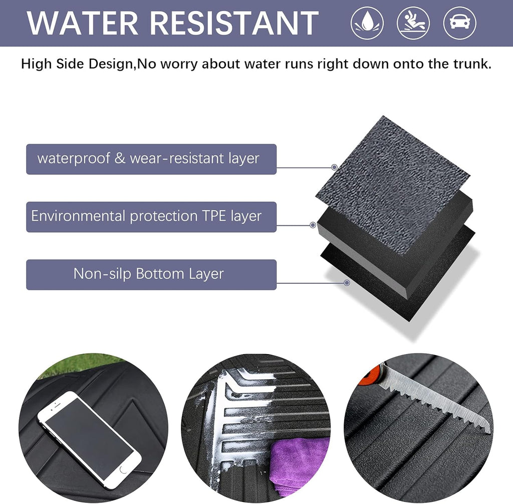 Black TPO All Weather Cargo Liner Y7035