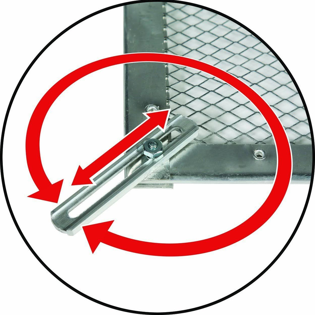 Aluminum Screen Door Standard Mesh Grille W5384