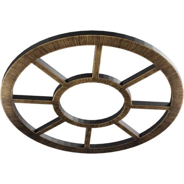 Antiqued Brass PVC Ceiling Medallion W707