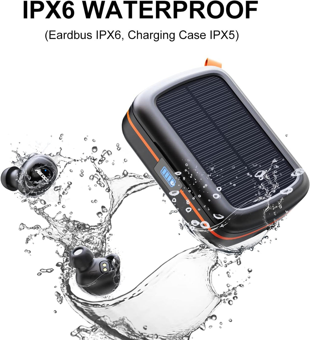 Wireless Earbuds Bluetooth 5.1 Noise Cancelling in-Ear Earphone 160H Playtime IPX6 Waterproof Pack of 2 E274