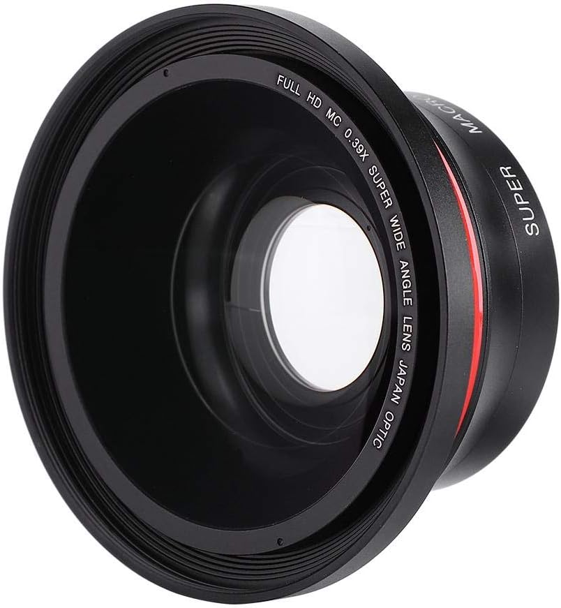 37mm 0.39X Wide Angle Lens with Macro Lens and Phone Clip R904