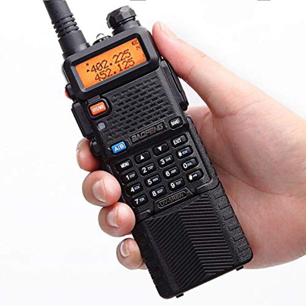 Portable Two-Way Radio with 3800mAh Battery and Tactical Antenna K4486