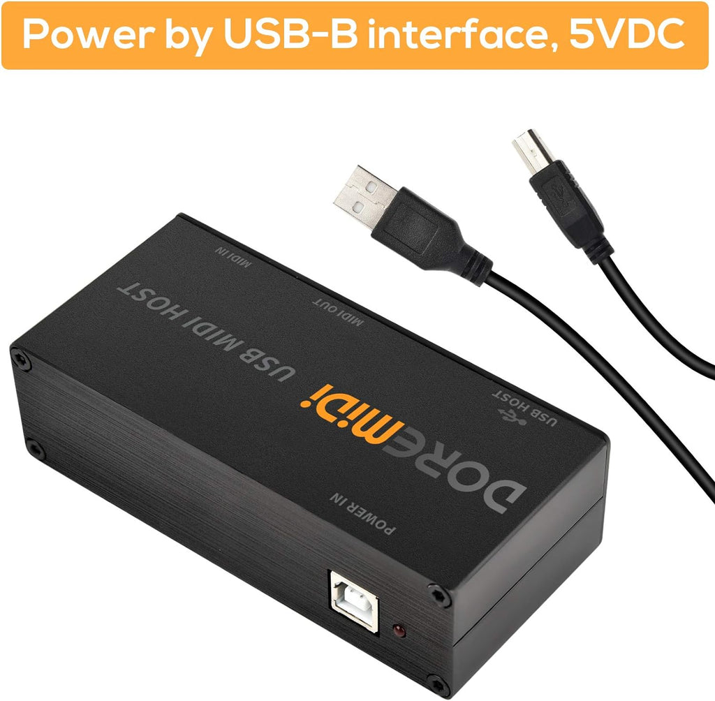 USB MIDI Host Box MIDI Converter MIDI Interface P2688