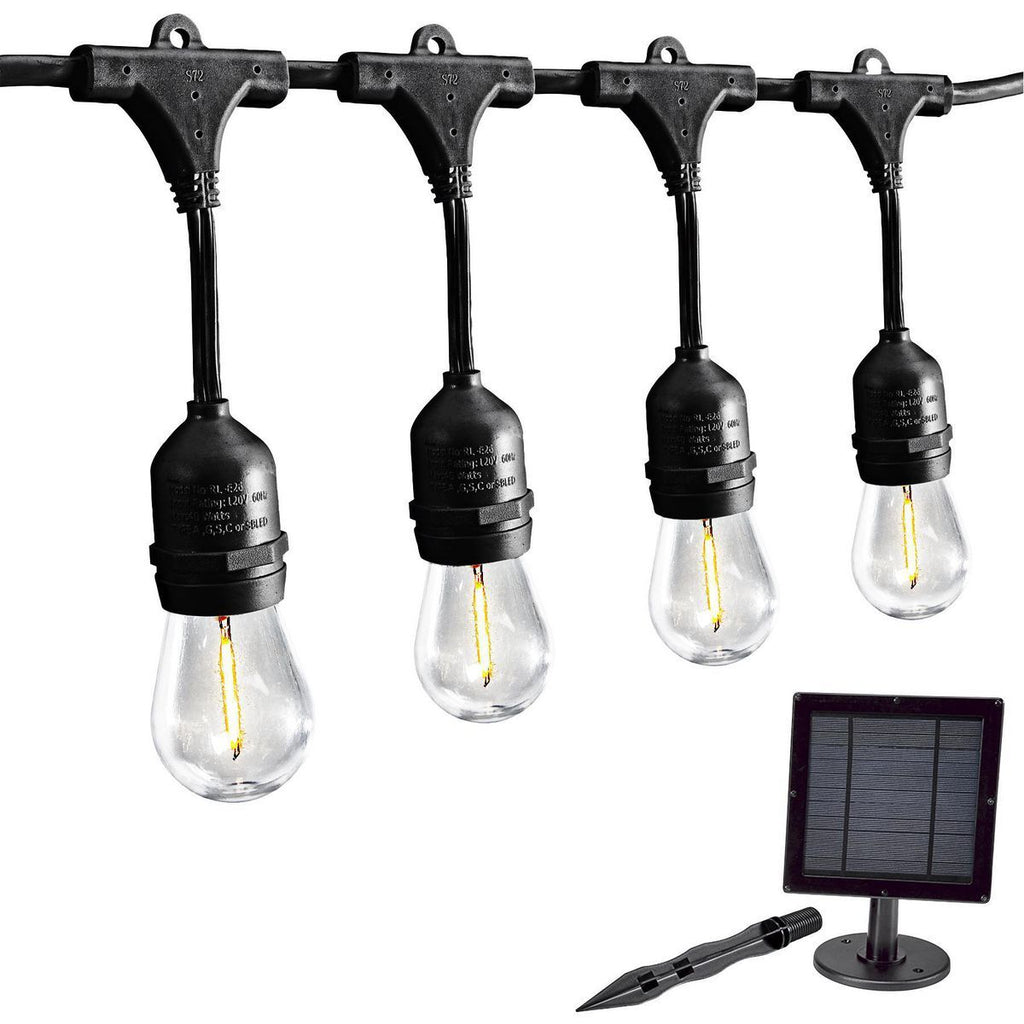 20 ft. 10 Bulb Solar String Lights Q16968