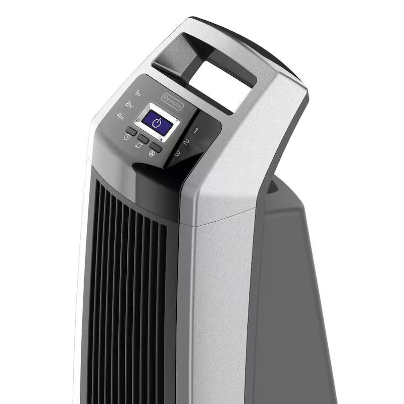 3 Speed Gray Oscillating Tower Fan with Remote Control G527