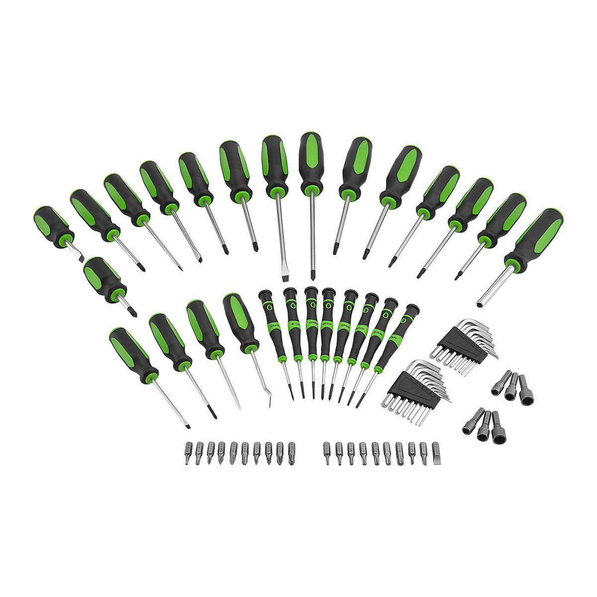 Comfort-Grip Screwdriver Set, 70-Piece I86088