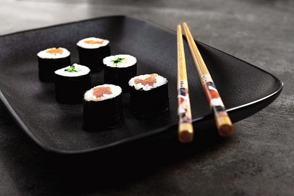 Rectangular Tray 37x15cm Black O542