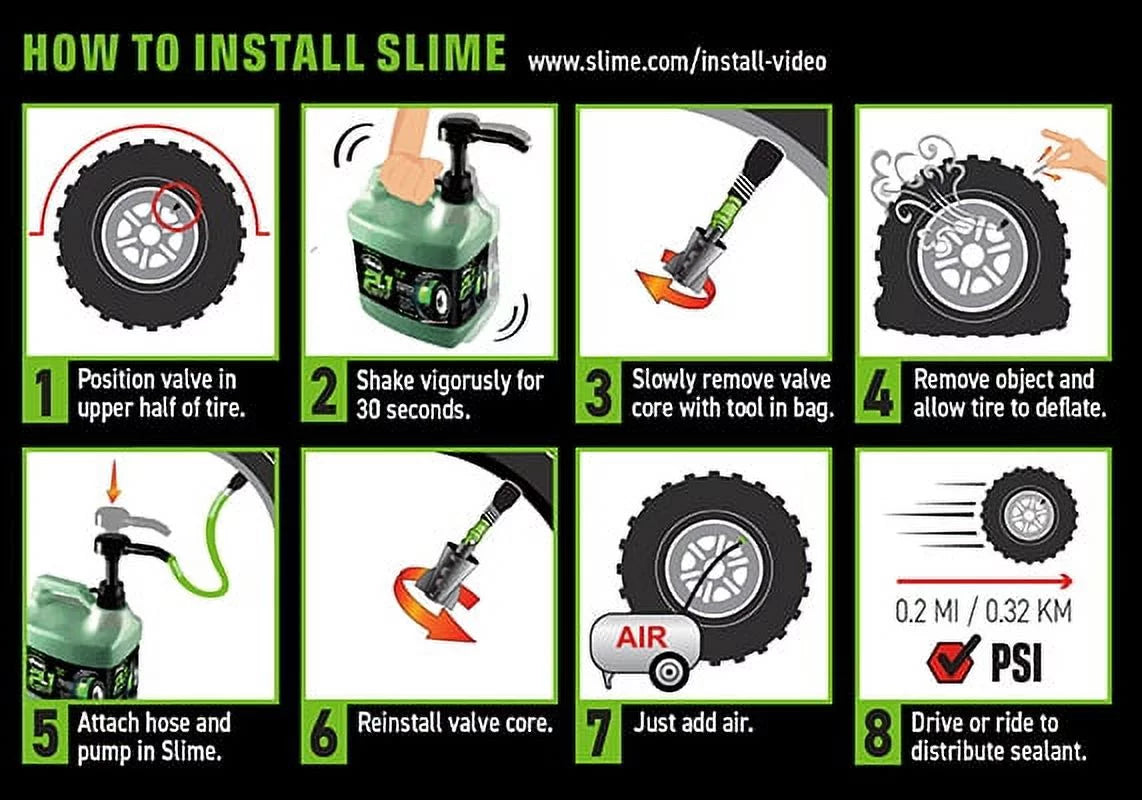 2-in-1 Tire and Tube Sealant 16 oz P49124
