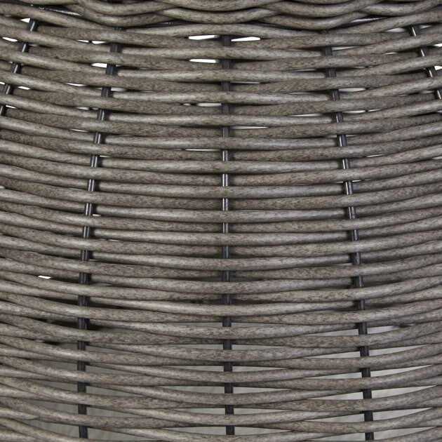 Round Wicker Cat Condo with Top Perch P8391