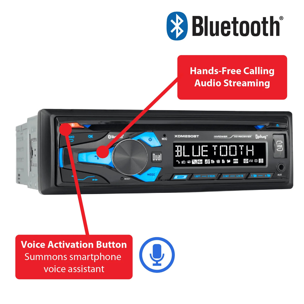 Single DIN Car Stereo F639914