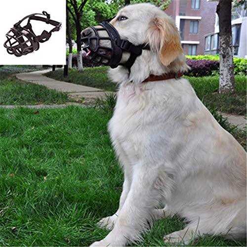 Adjustable Breathable Mesh Short Snout Dog Muzzle V327833
