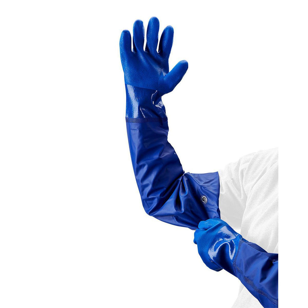 PVC Long-Cuff Oil-Resistant Gloves B1150