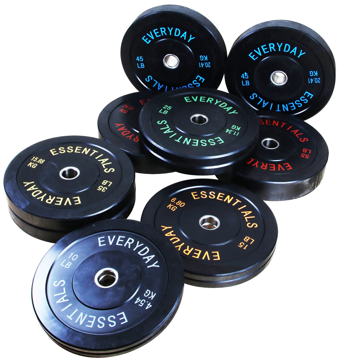 Black 10 lbs Bumper Plate with Steel Hub B580617