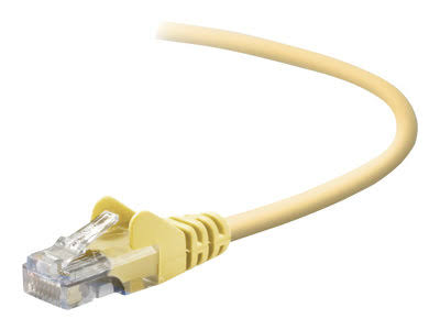CAT 5e UTP Crossover Cable 10 ft Yellow B886468