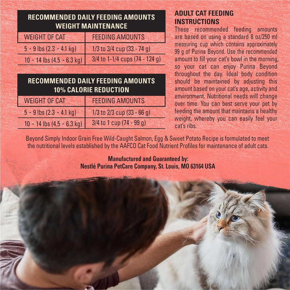 Grain Free Natural Dry Cat Food Salmon V87861