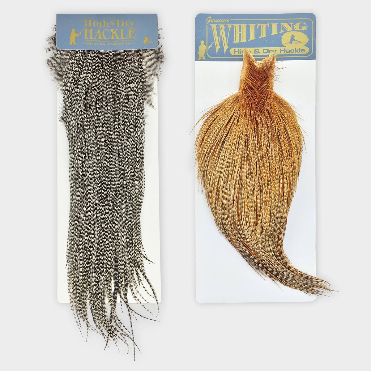 White Dyed Light Dun Hackle Cape Q654753