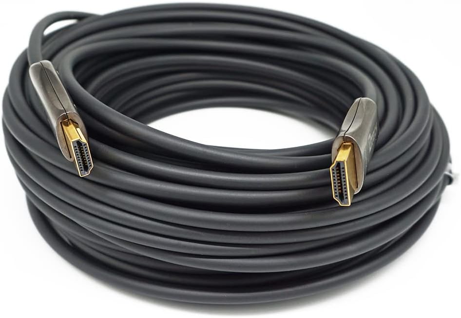 Fiber Optic HDMI 2.0 Cable 50 Feet 4K 60Hz V2978