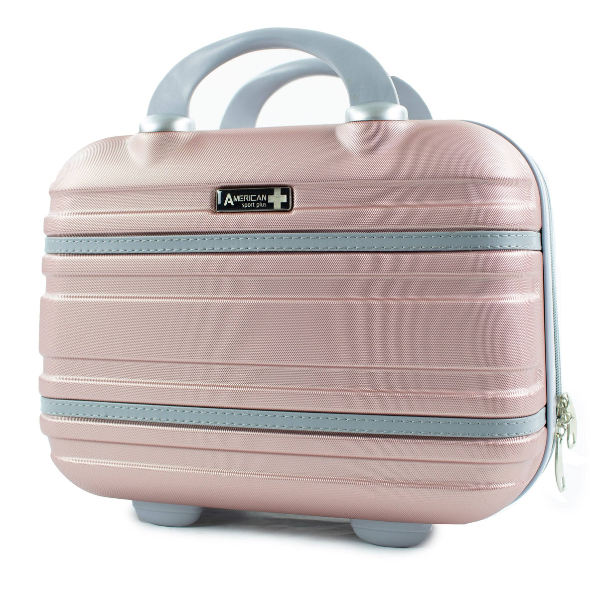 2 Piece Carry-On Cosmetic Luggage Set Black K43485