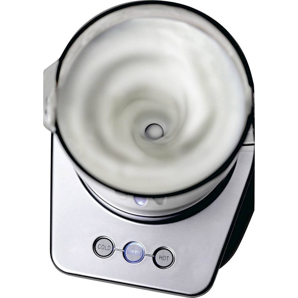 Silver/Black 12 oz Milk Frother W65243