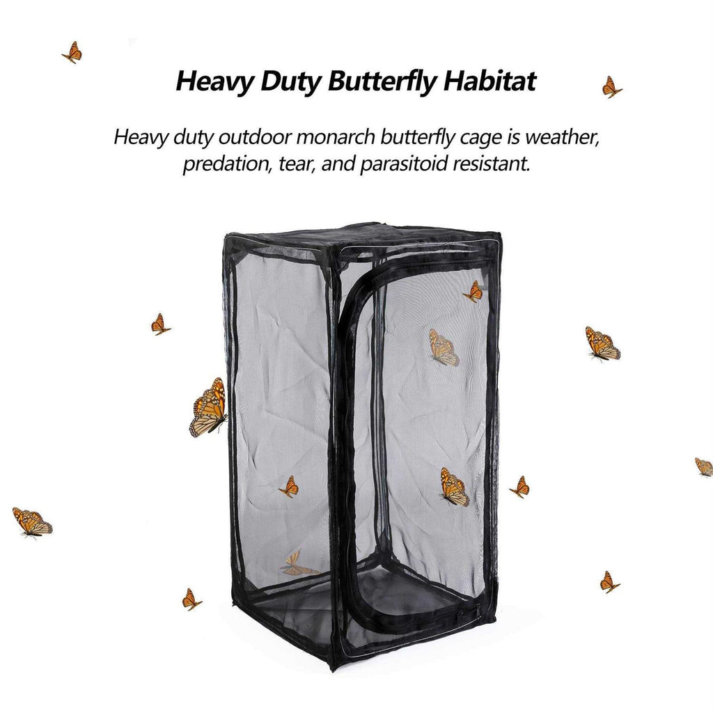 Collapsible Mesh Insect Cage with Zipper Protection R993820