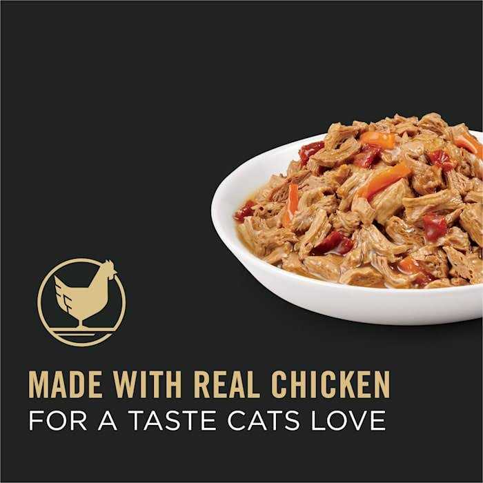 White Meat Chicken & Vegetable Entree in Gravy Cat Food A601106