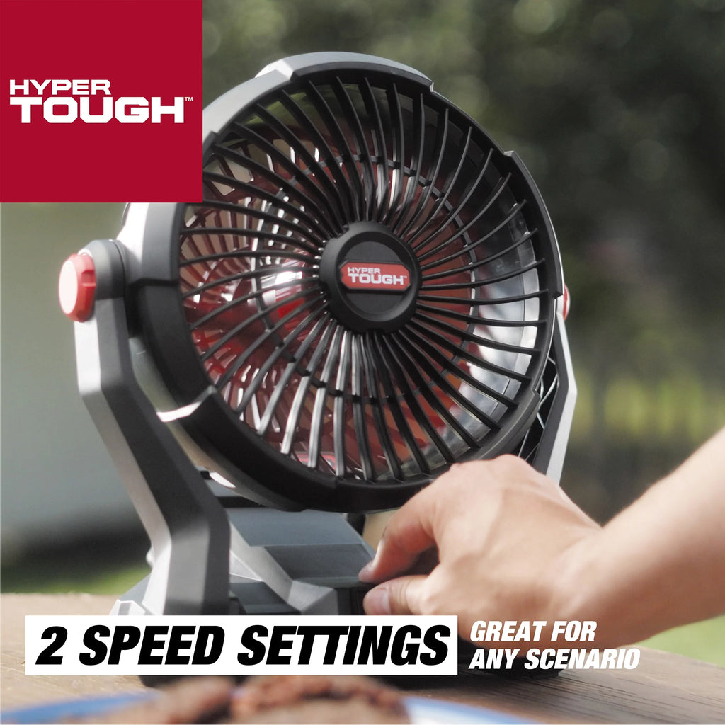 7.5 in. Cordless Fan with 2.0Ah Lithium-Ion Battery F555