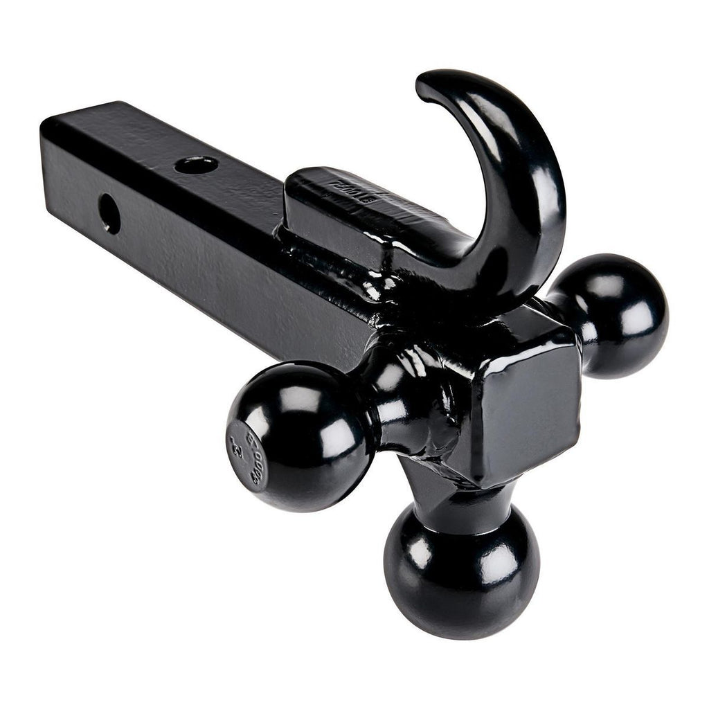 Triple Ball Trailer Hitch Mount with Hook N68133