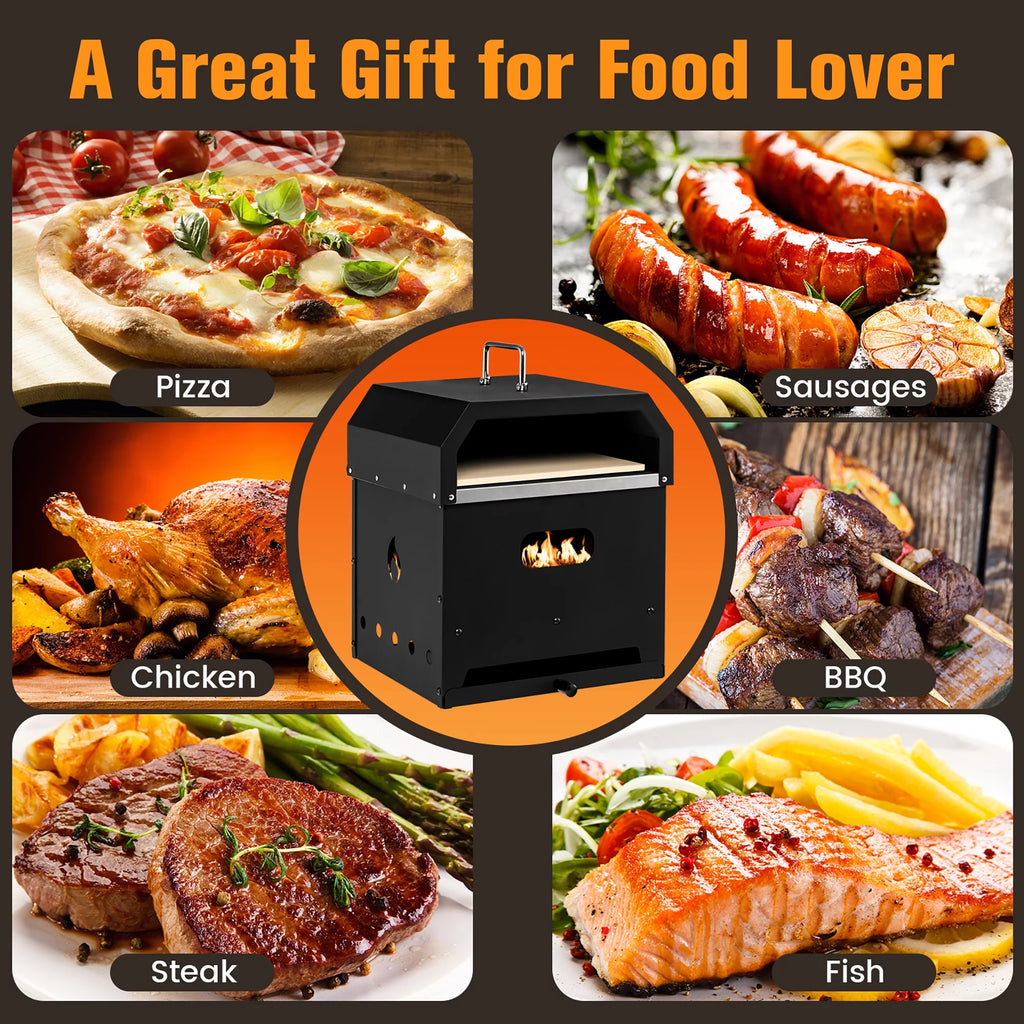 4-in-1 Wood Fired Pizza Oven C88059