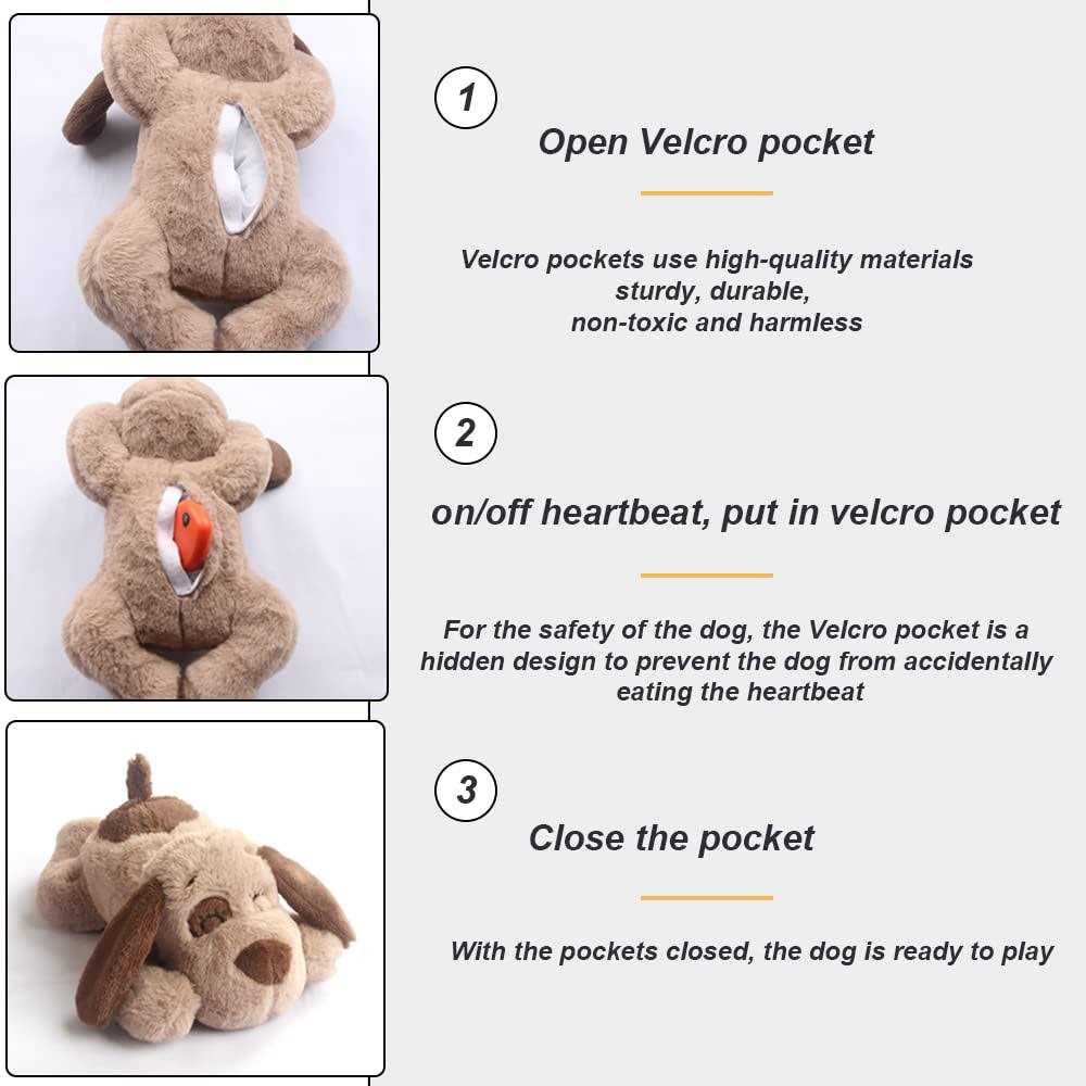 Puppy Heartbeat Stuffed Animal N646425