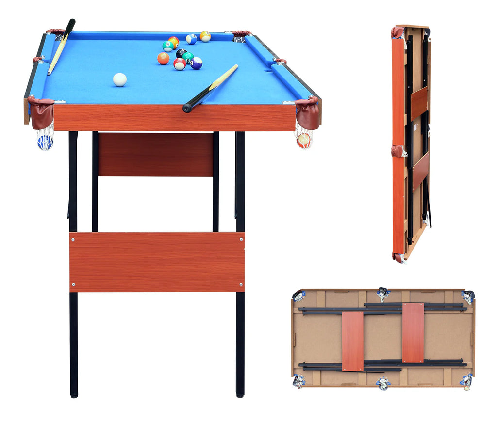 55 In. Folding Pool Billiard Table G529293