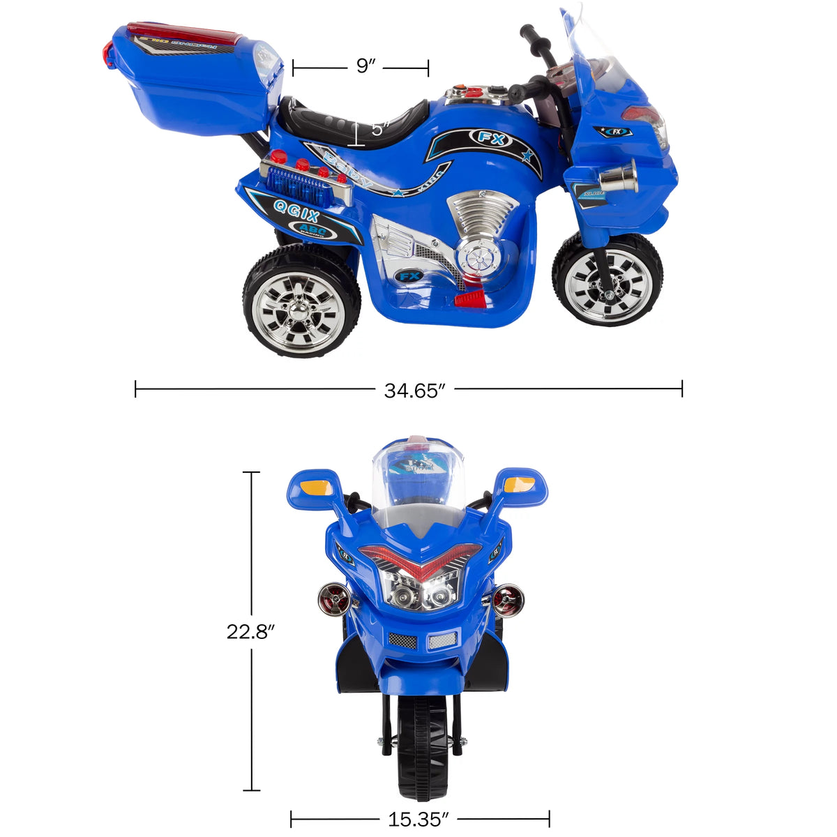 3 Wheel Battery Powered Ride on Toy E20506