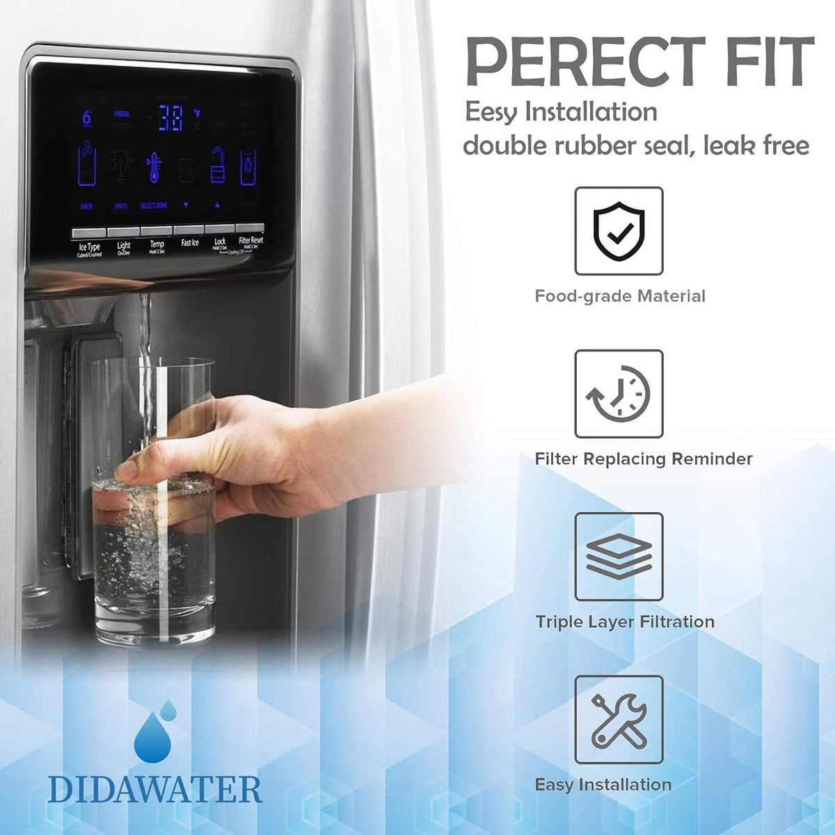Water Filter Cap 3-Packs V3627