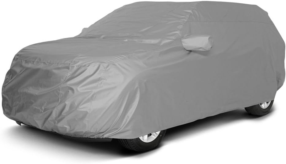 Custom Fit Car Cover Gray W4673