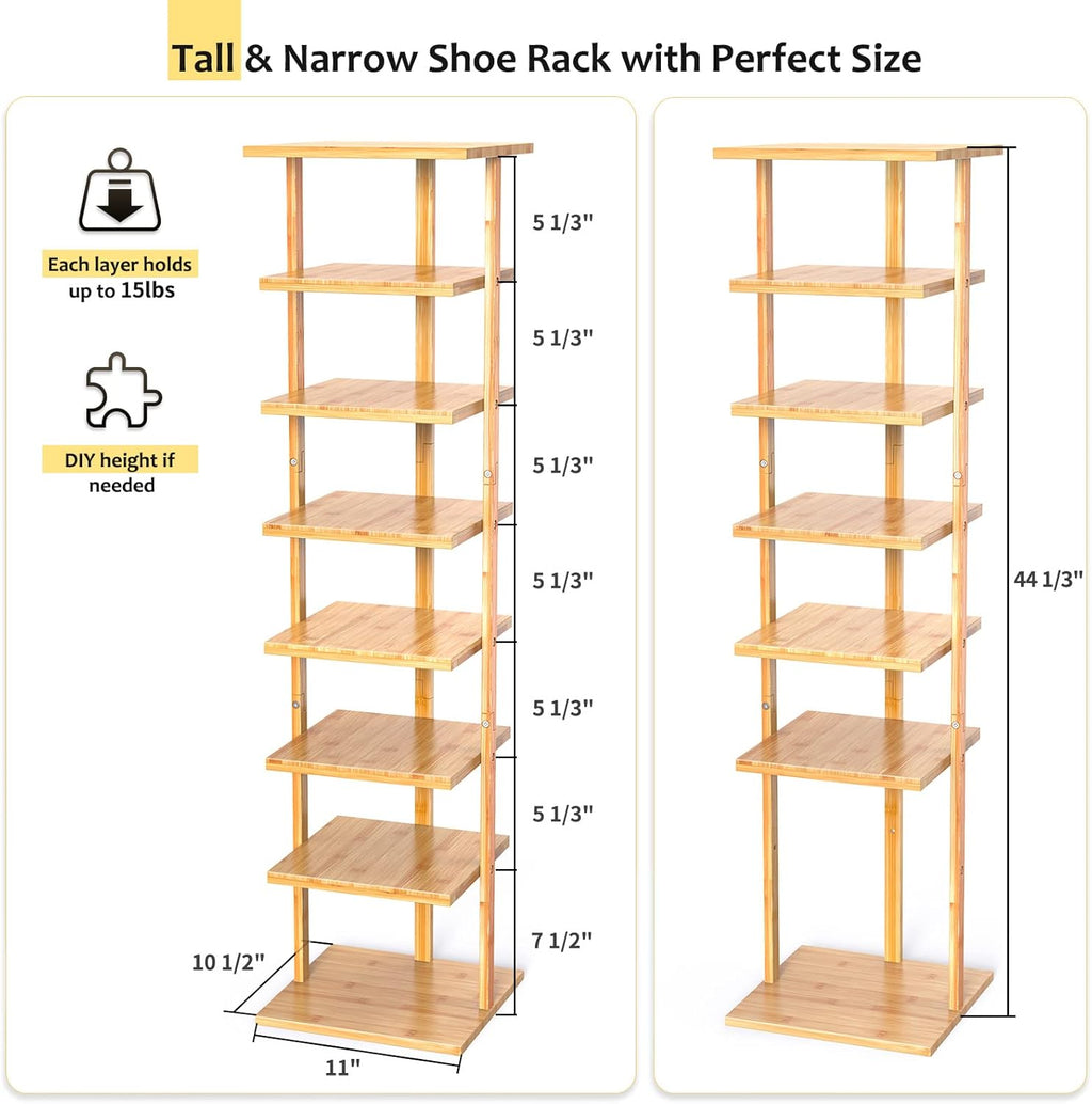 Bamboo Shoe Rack L710