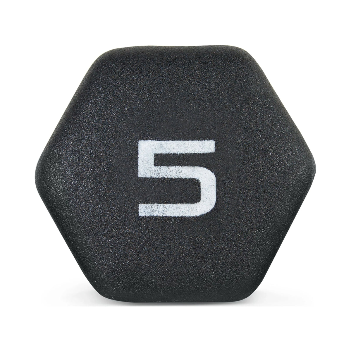 1lb Black Neoprene Dumbbell D1787