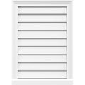 Vertical Surface Mount PVC Gable Vent O170700