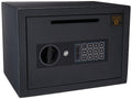 Compact Steel Digital Safe with Keypad Black M467771