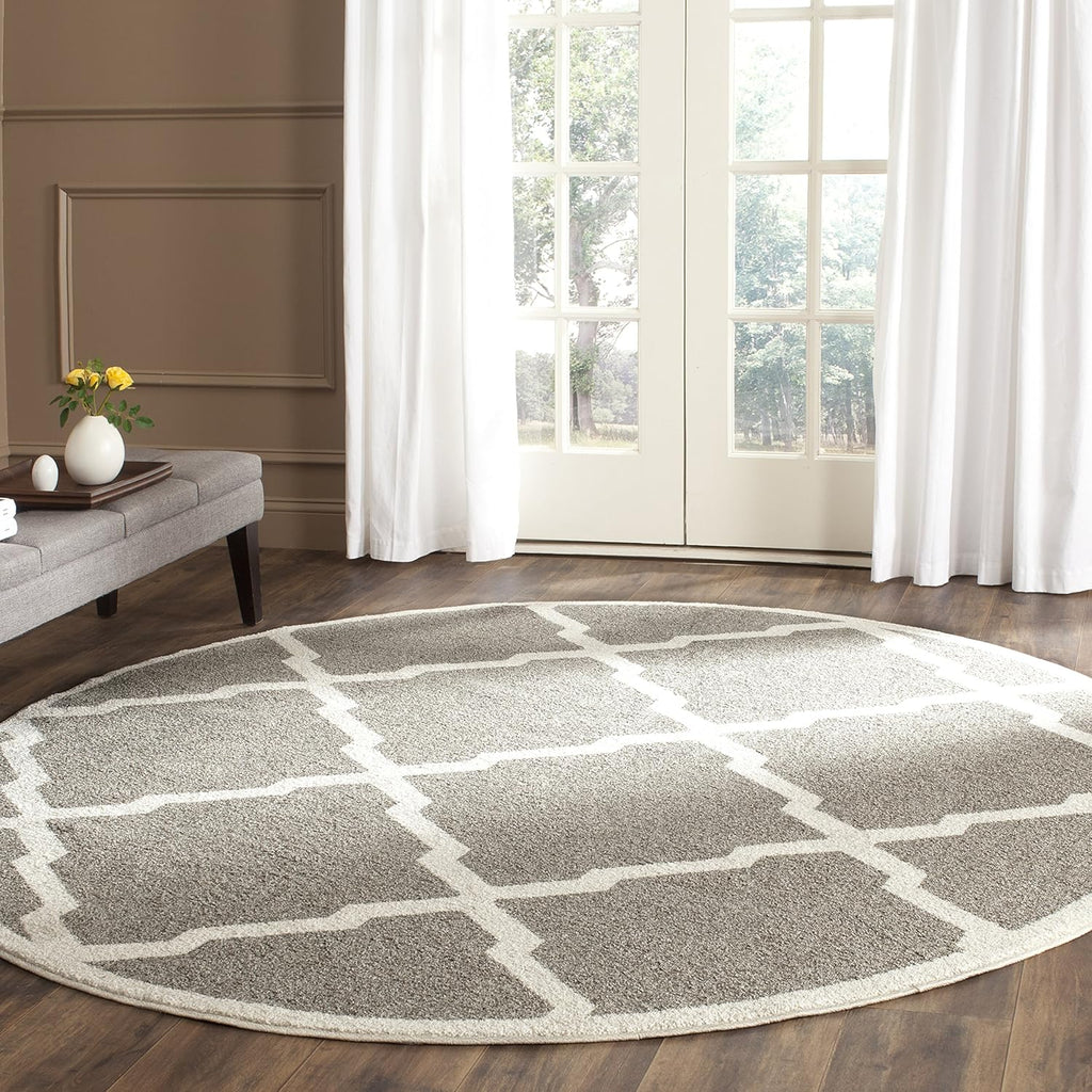 Wheat Beige Moroccan Trellis Runner F37840