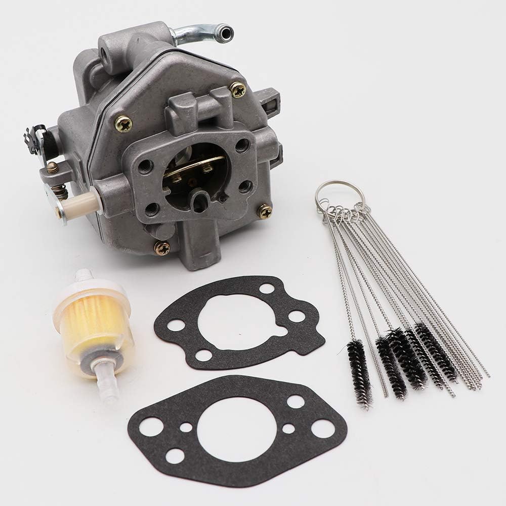 Carburetor with Carbon Dirt Jet Cleaner Tool Kit & Fuel Filter Mounting Gasket I22617