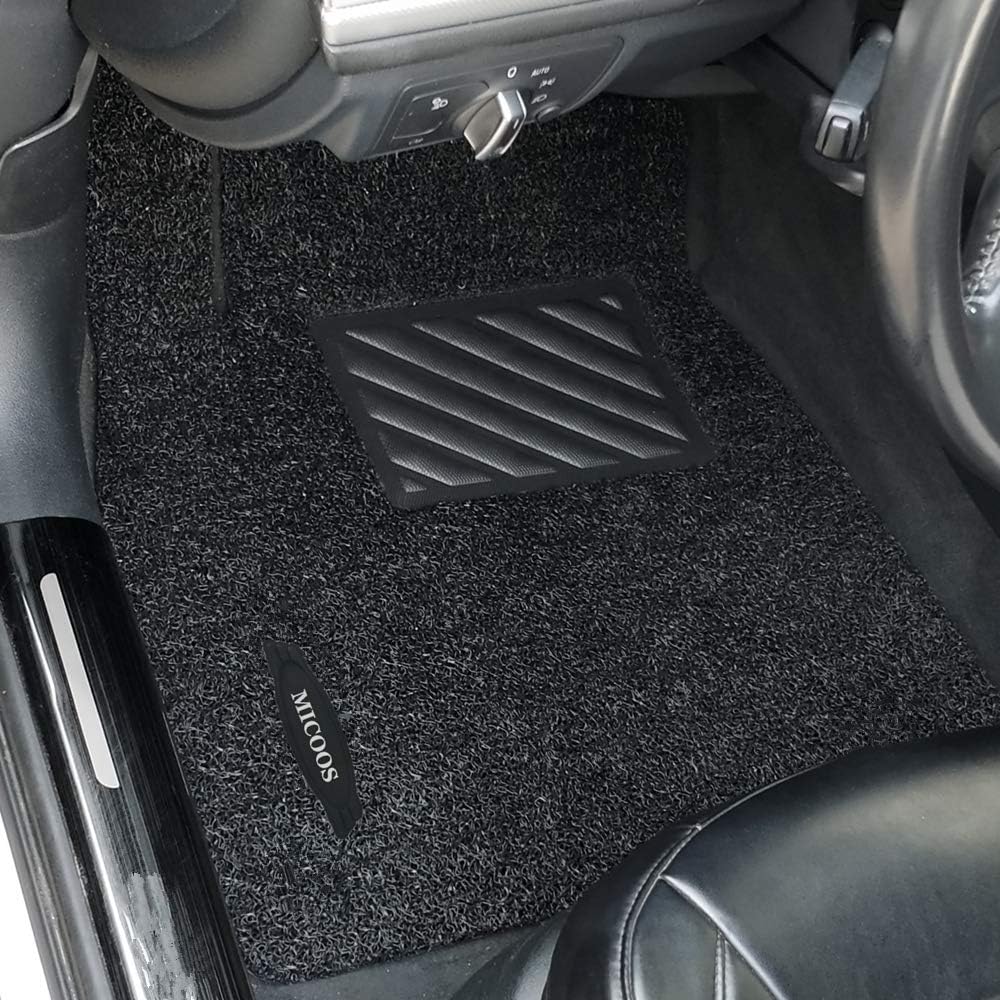 Compatible with Car Floor Mat Carpet for BMW X5 (2014-2018) F15, All Weather Heavy Duty Floor Mat Set Waterproof Stain-Resistant (Black) V5280