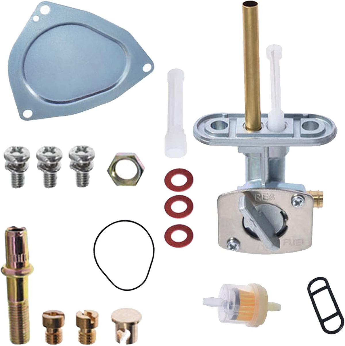 Carburetor Fuel Petcock Valve Switch Pack of 2 G21145