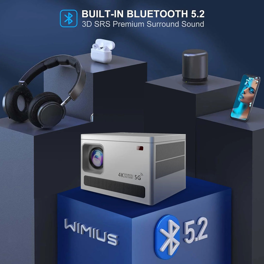 5G WiFi Bluetooth 4K Projector Z358